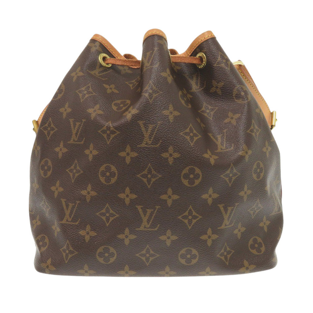 Louis Vuitton M40818 Petit Noe Monogram Canvas Brown Shoulder Bag