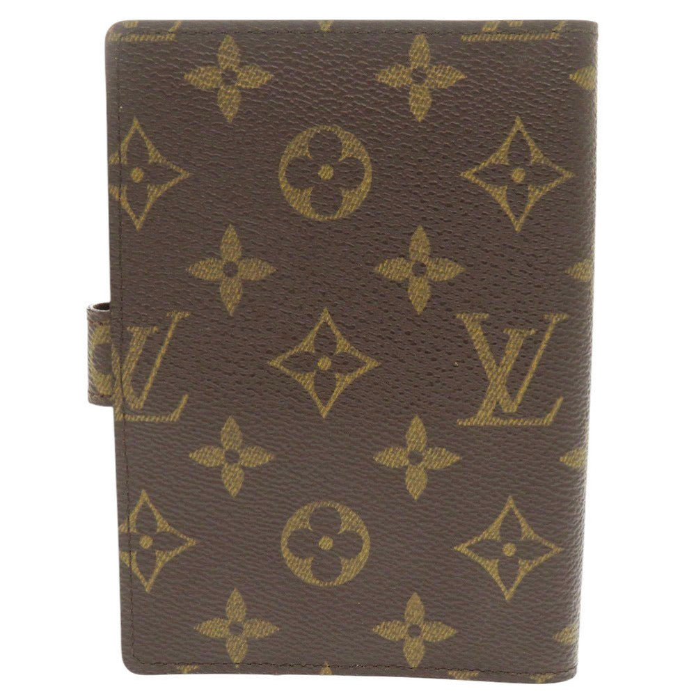 Louis Vuitton Notebook cover R20005 Agenda PM Monogram Canvas Brown Handbag 7X1307Ia5M15