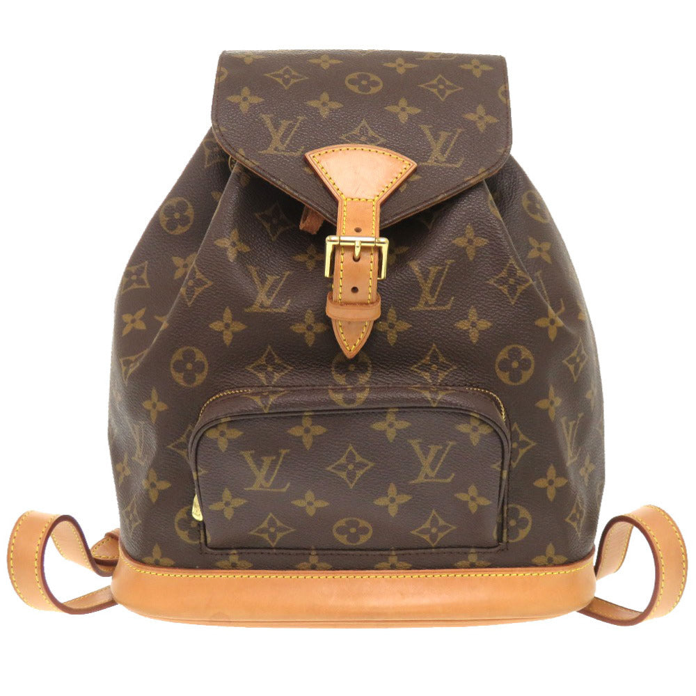 Louis Vuitton Backpack M51136 MontsourisMM Monogram Canvas Brown 7X1340Izs6A10