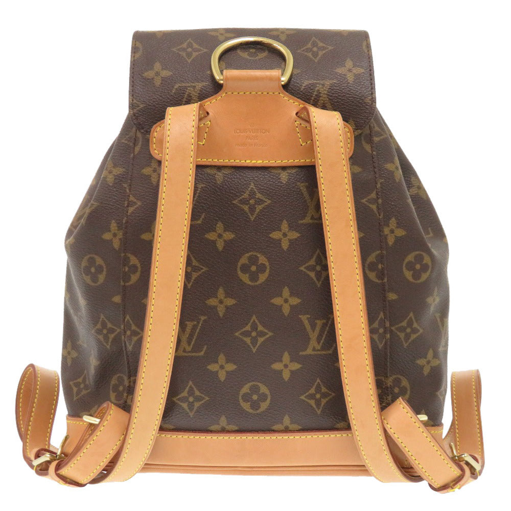 Louis Vuitton Backpack M51136 MontsourisMM Monogram Canvas Brown 7X1340Izs6A10