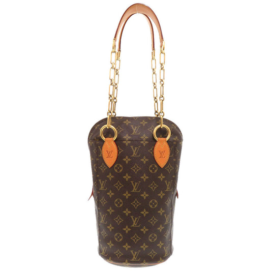 Louis Vuitton M40230 Karl Lagerfeld Punching baby Monogram Canvas Brown Shoulder Bag