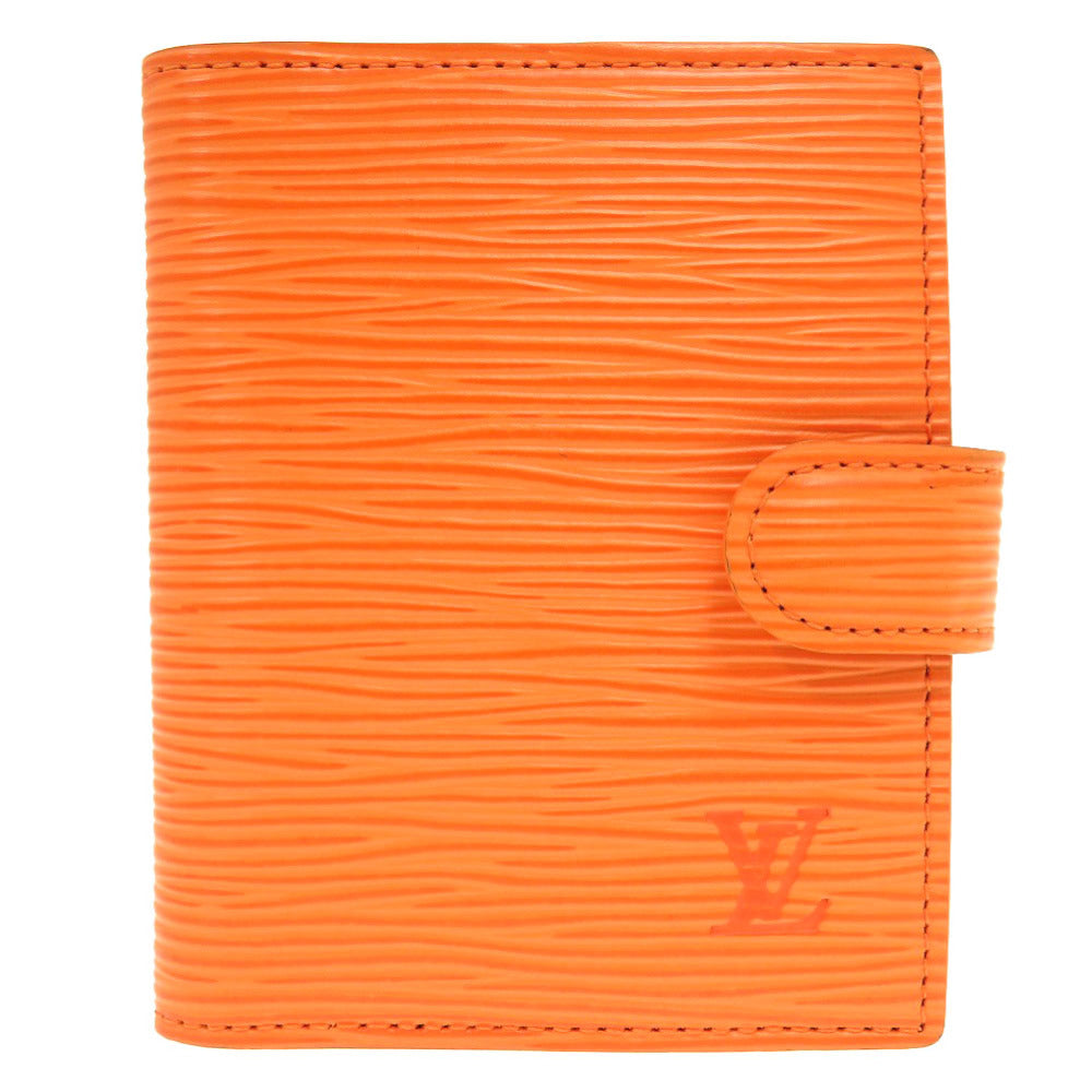 Louis Vuitton Notebook cover R2007H Epi Mandarin Leather Mini Bag