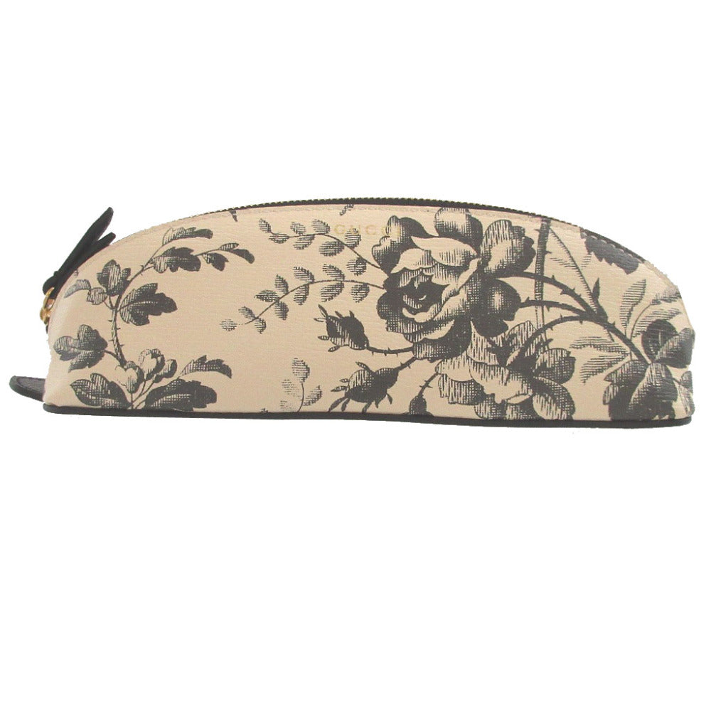 Gucci pencil Herbarium Leather Beige Handbag