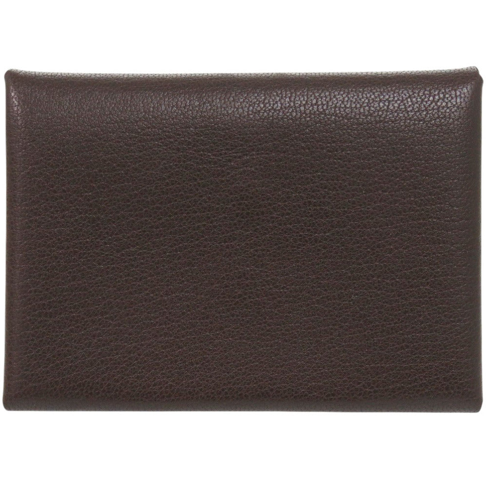 Coin Case Shave Calvi Duo Women Handbag Brown Travel Bag