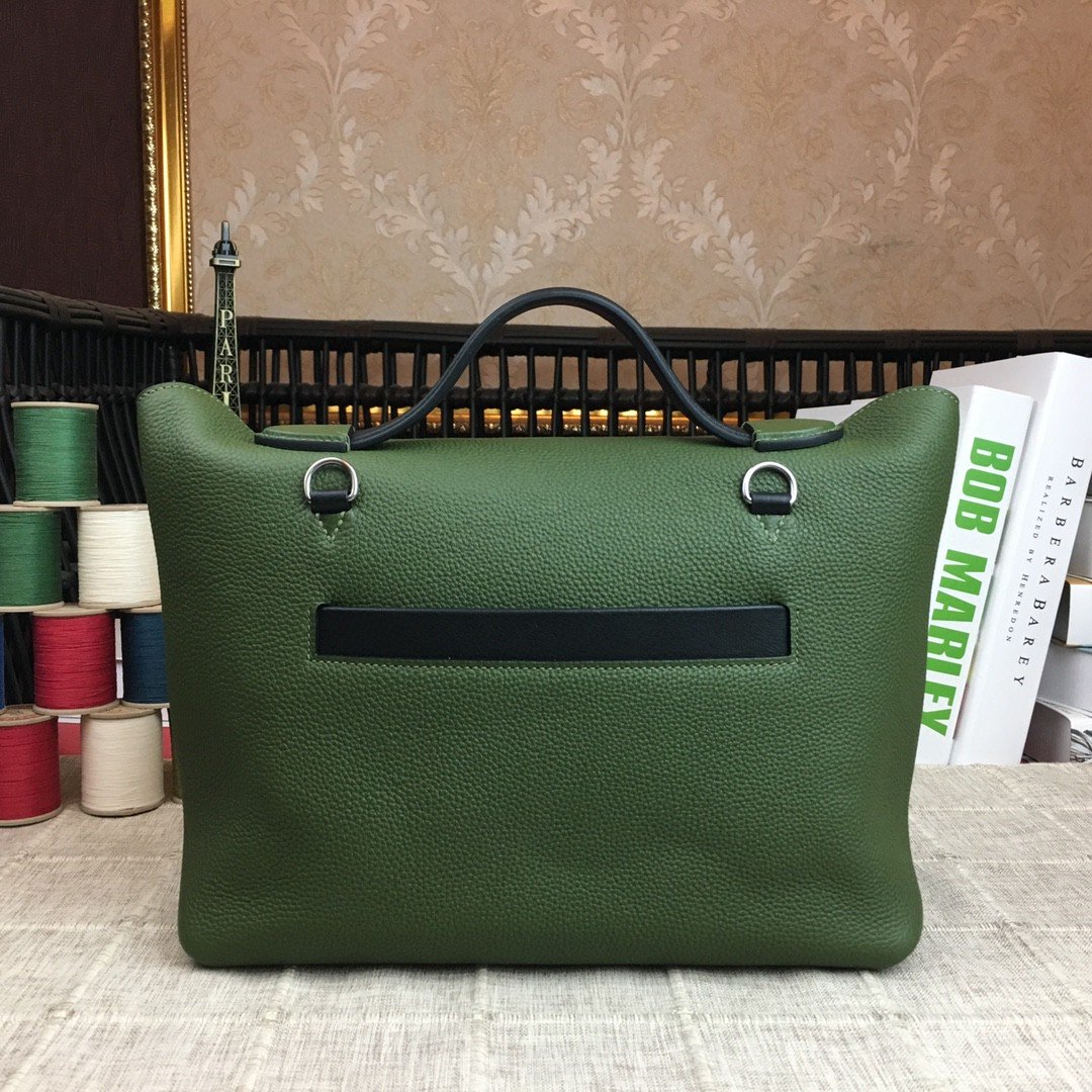 Top Quality Clemence Swift Sitop Qualityer Hardware Green Shoulder Bag