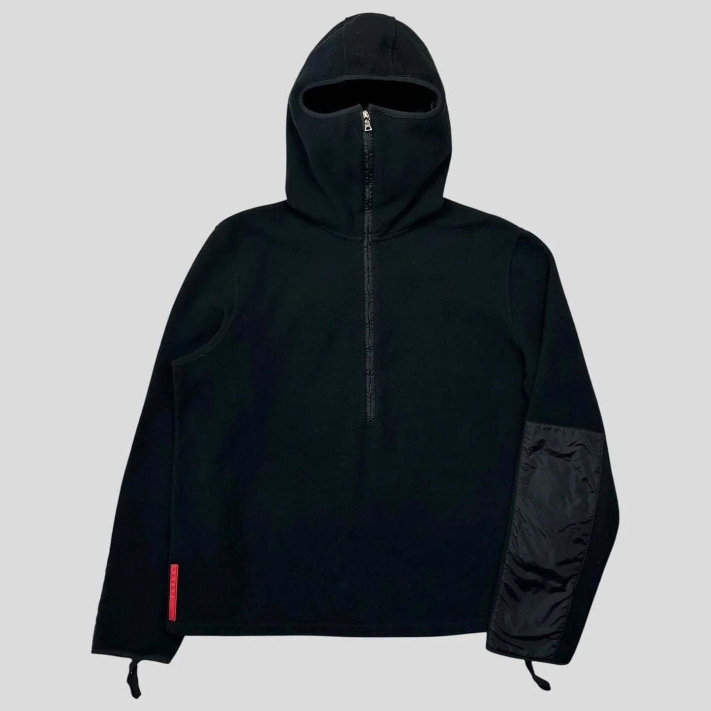 Prada Handbag Sport Balaclava Ninja Fleece Jacket - L