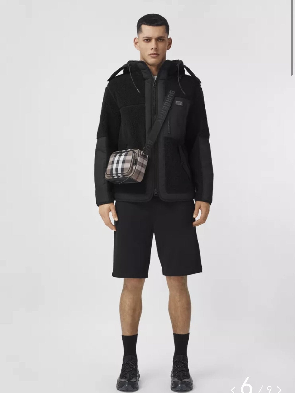 Top Quality Check Crossbody Bag For Men 80491451 2424