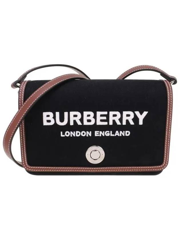 Burberry Luxury Cotton Technical Cross Bag Leather Travel Bag