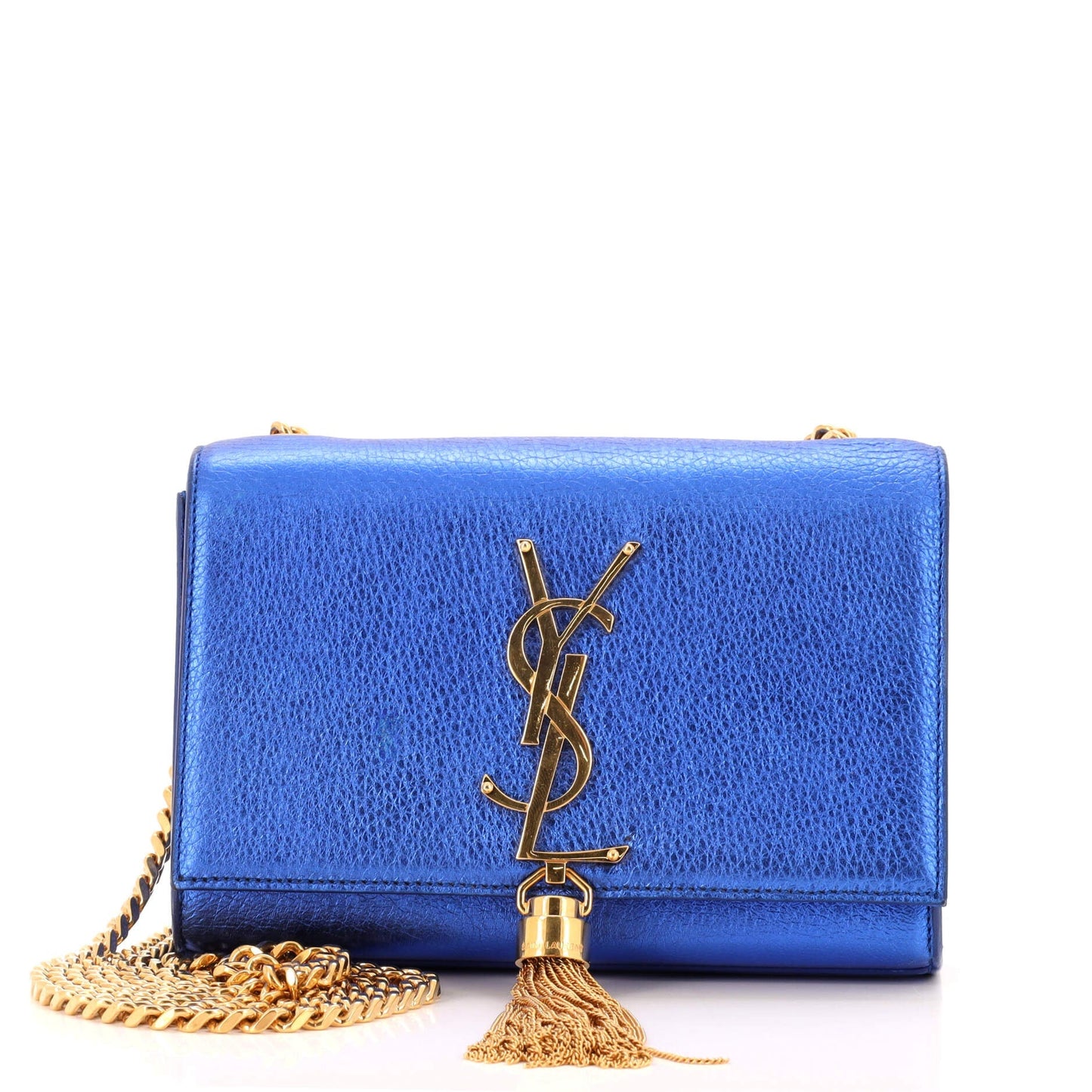 YSL Saint Laurent Saint Laurent Trending Classic Tassel Crossbody Bag Leather Monogram Leather Small