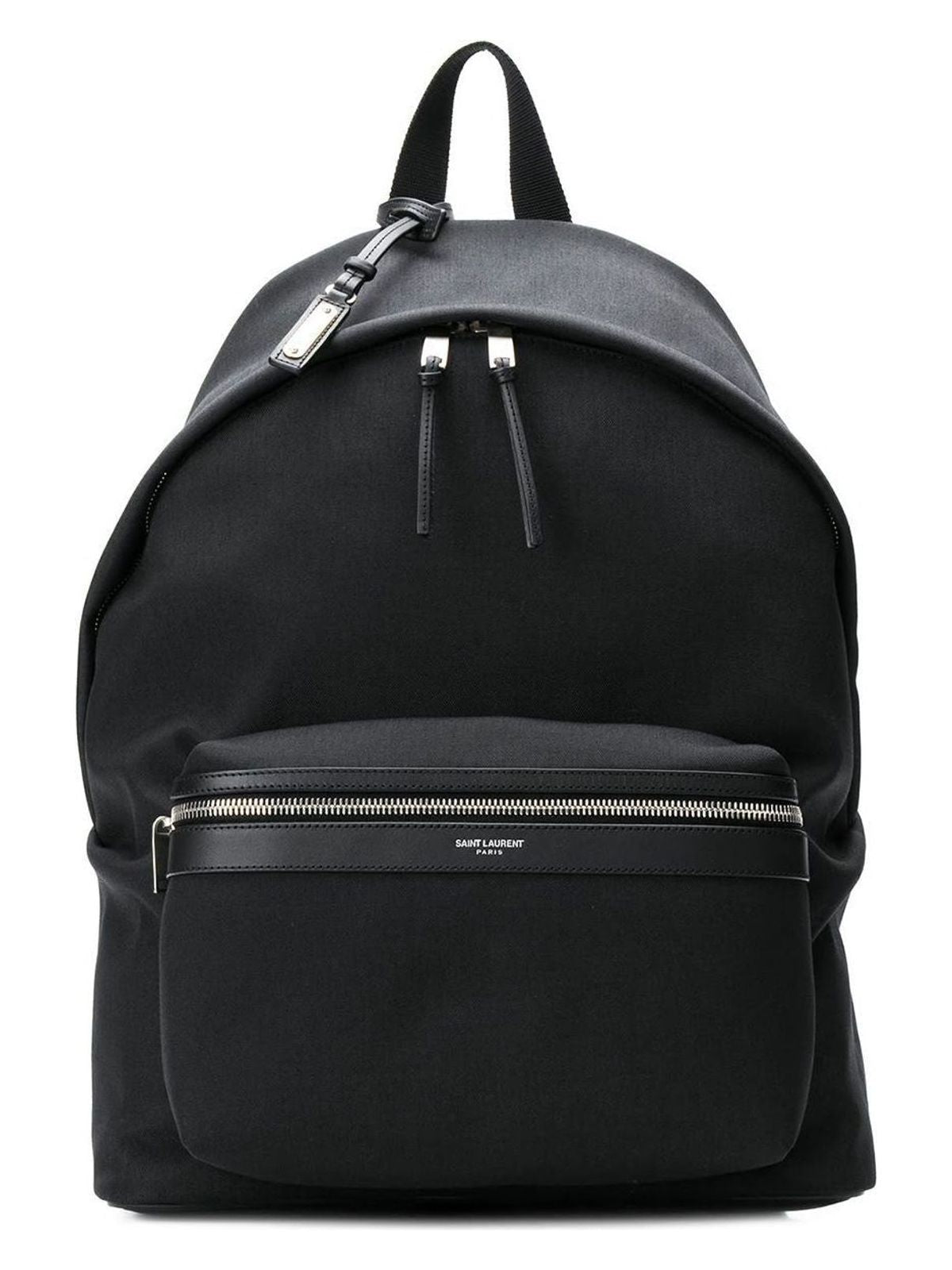 YSL Saint Laurent Saint Laurent Trending Men Trim City Backpack Leather Black
