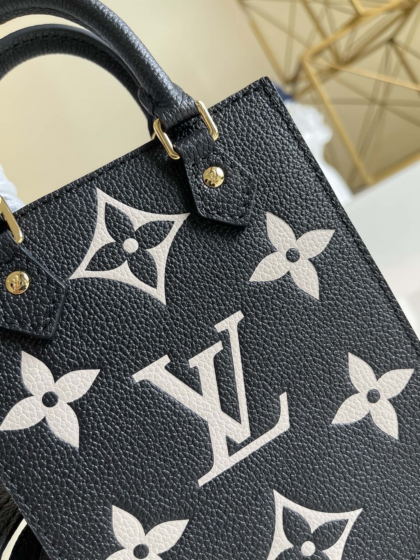 Top Quality Petit Sac Plat Empreinte For Monogram Black Crossbody Bag
