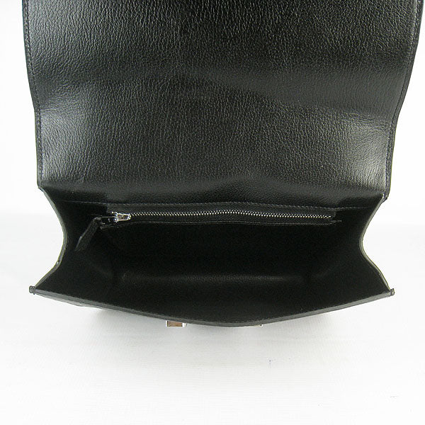 Hermes Luxury Constance Cowskin Bag H Leather Black Travel Bag