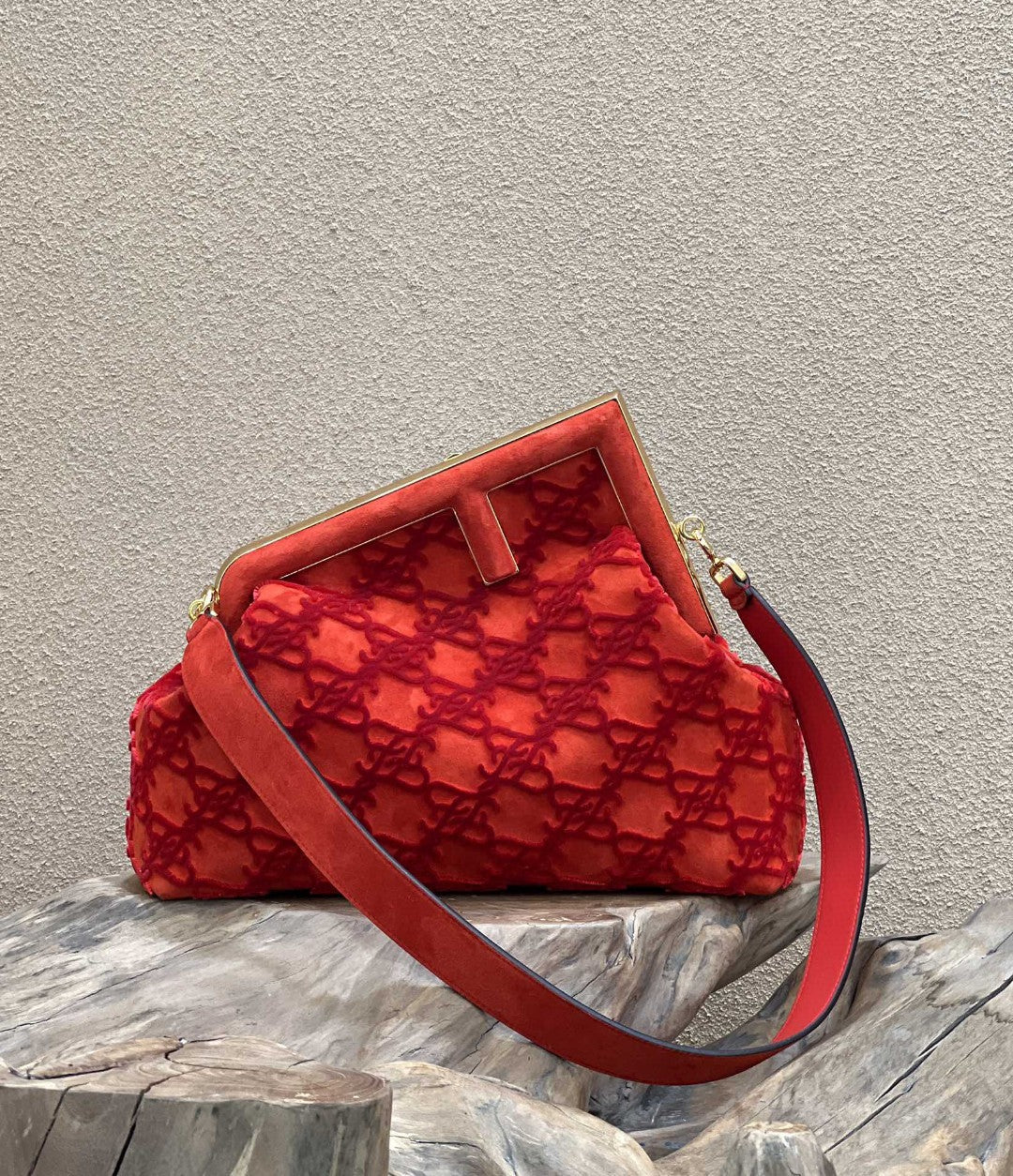 Top QualityTop Quality Top QualityTop Red Medium Handbag