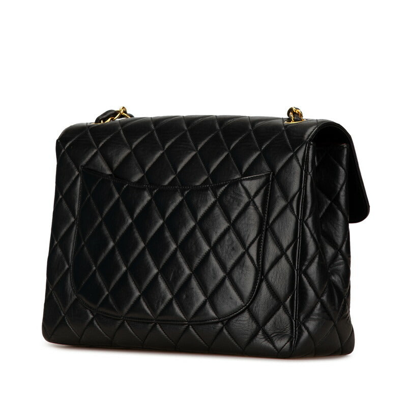 Matelasse Coco Mark Lambskin Shoulder Bag Chain