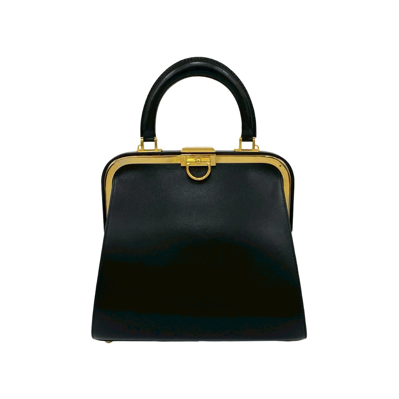 Dior Dior Handbag Leather Black Travel Bag