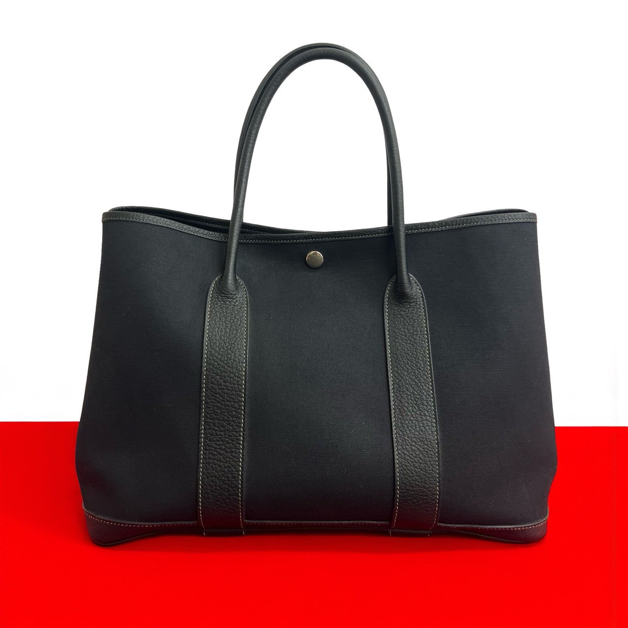 Tote Bag Towar Officier Garden Party Pm Black