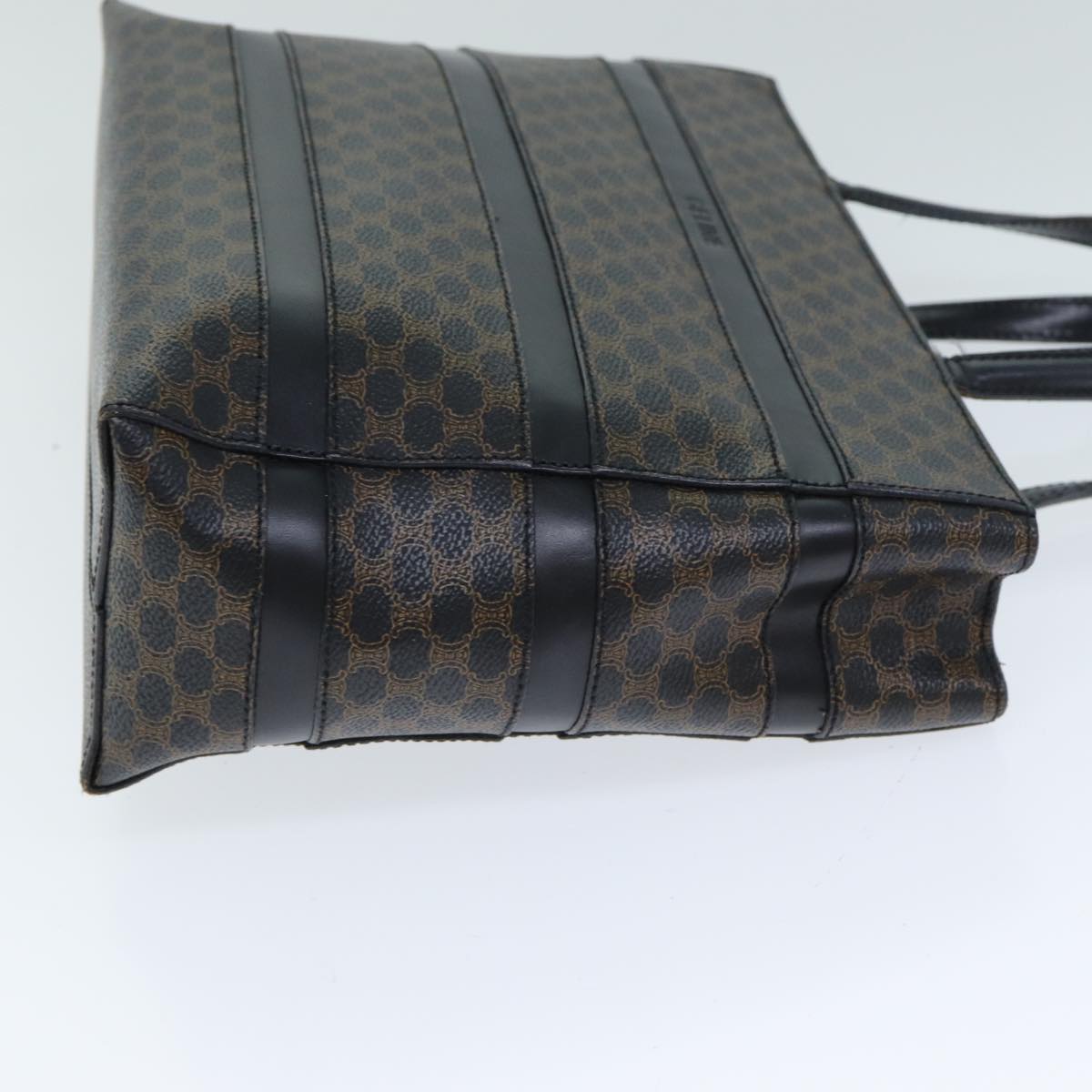 Luxury Macadam Hand Bag Canvas Black Travel Bag Black Brown