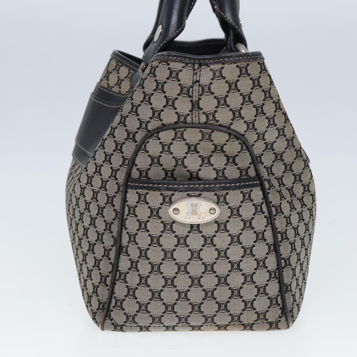 Luxury Macadam Hand Bag Canvas Black Travel Bag Black Beige