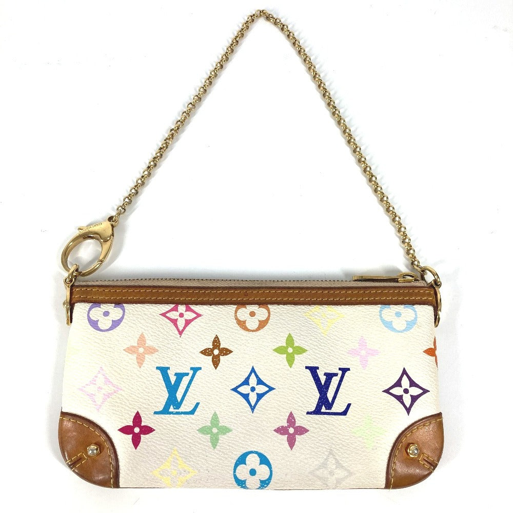 Louis Vuitton M60096 Mira MM Monogram Canvas White Multicolor Shoulder Bag