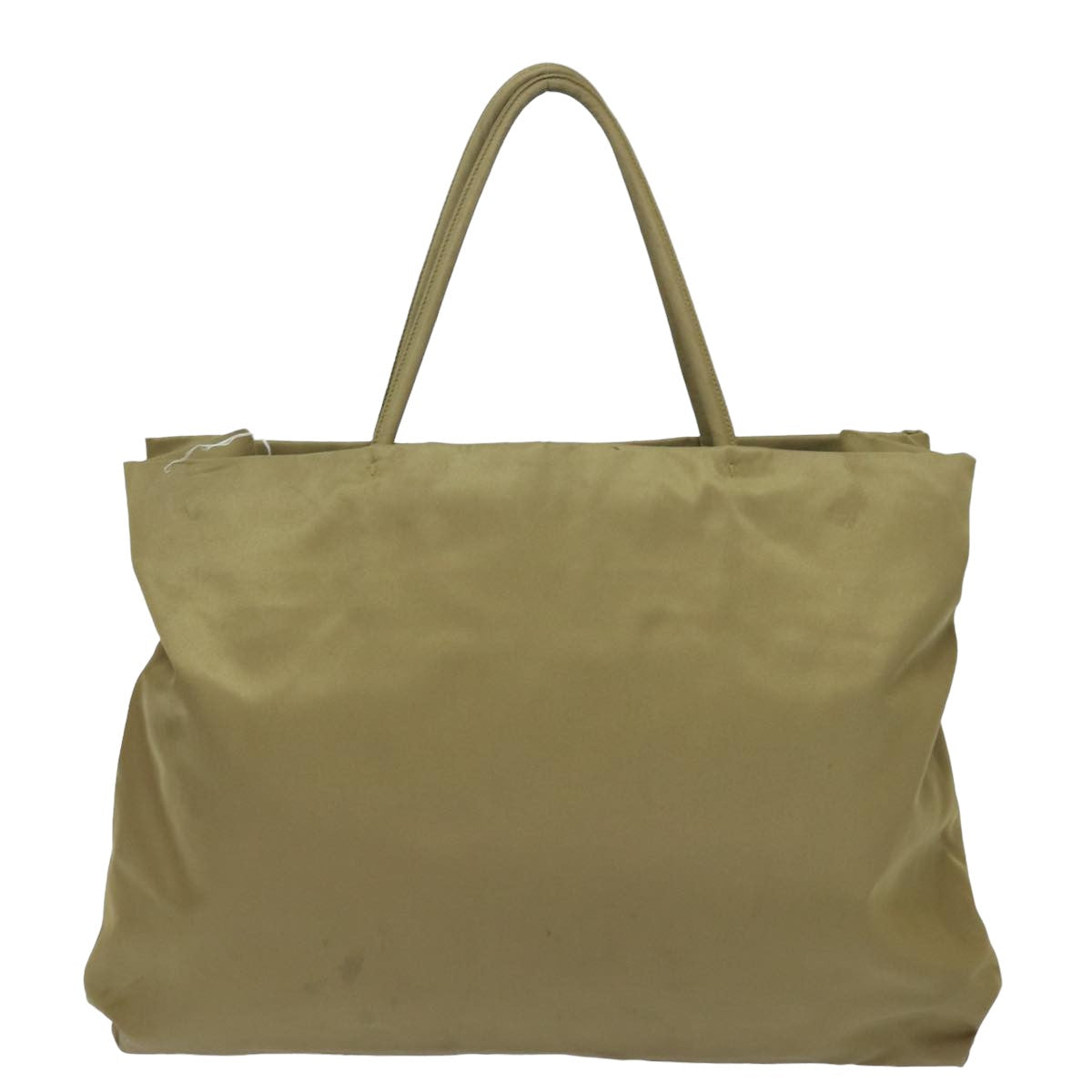 Prada Hand Bag Khaki Auth Nylon Travel Bag Khaki Auth 80103