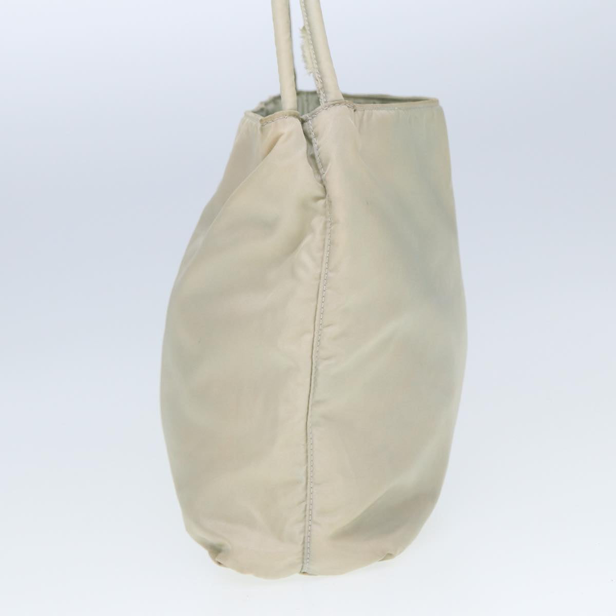 Prada Tote Bag Auth Nylon White White Auth 80111
