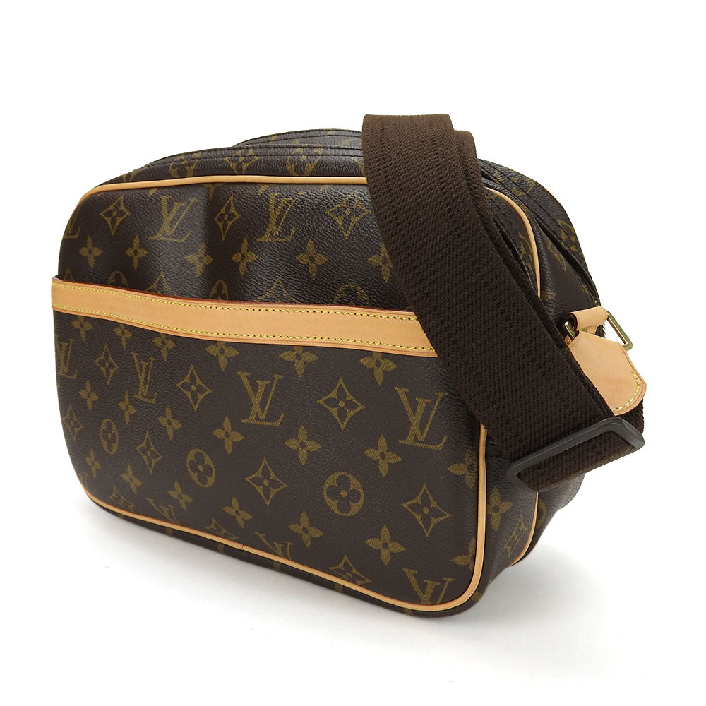 Louis Vuitton M45254 Reporter PM Monogram Brown Shoulder Bag