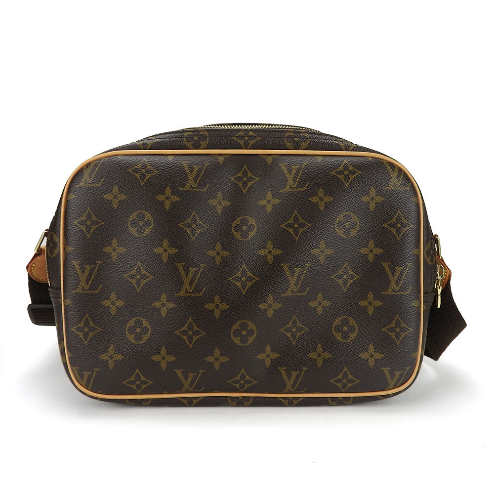 Louis Vuitton M45254 Reporter PM Monogram Brown Shoulder Bag