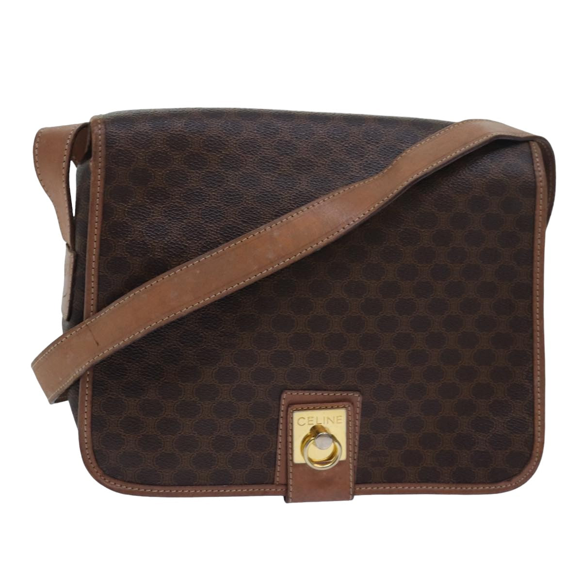 Luxury Macadam Shoulder Bag Pvc Leather Canvas