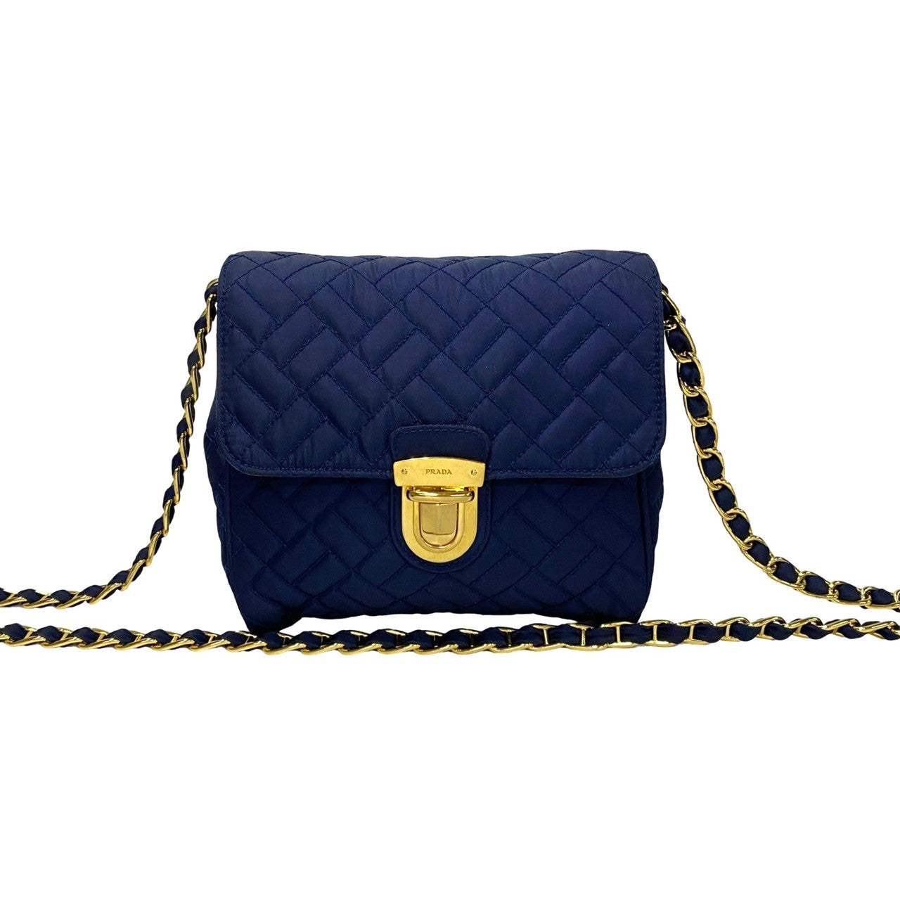 Prada Shoulder Bag Nylon Quilted Mini
