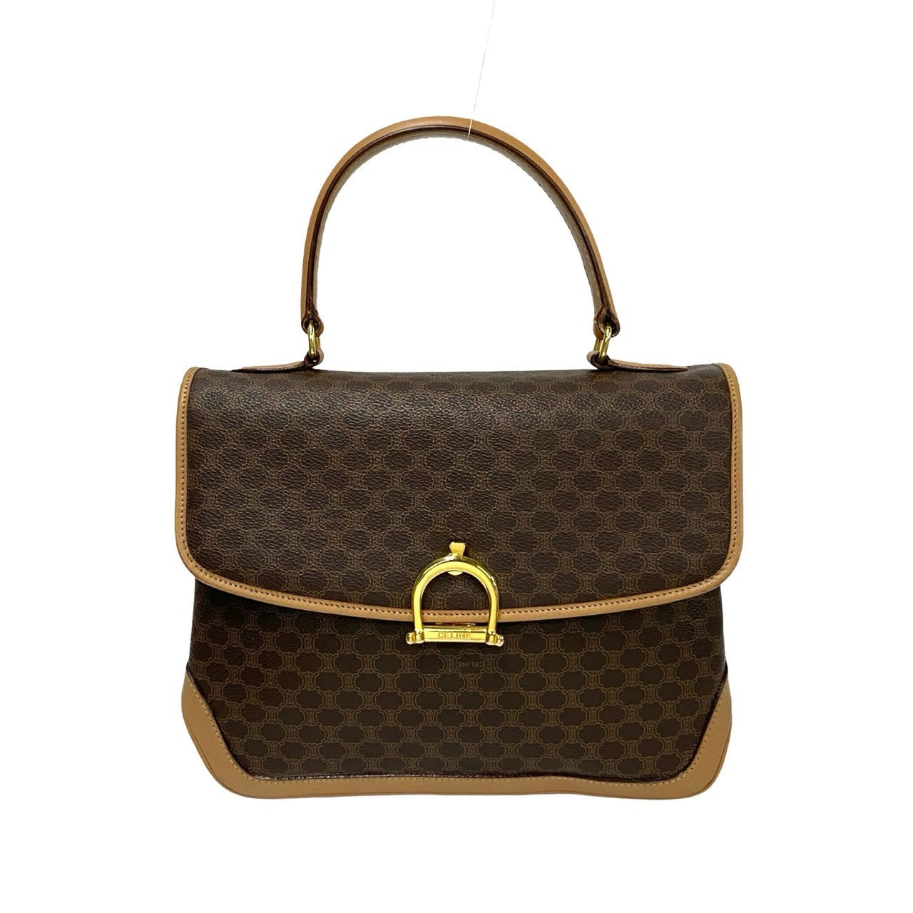 Pvc Macadam Brazon Women Leather Brown Travel Bag