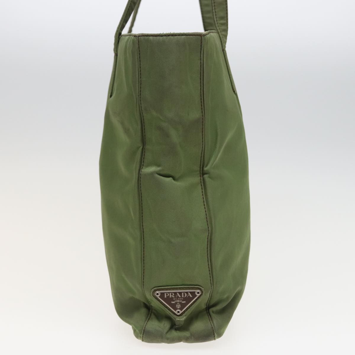 Prada Tote Bag Khaki Auth Nylon Khaki Auth 80577