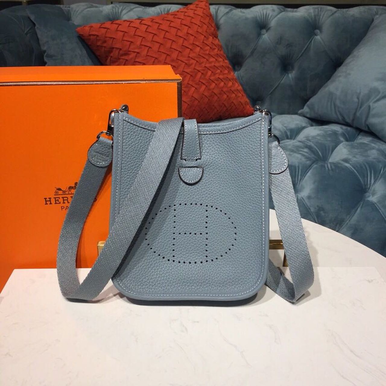 Top Quality Evelyne Ii Tpm Bag Light Blue Travel Bag