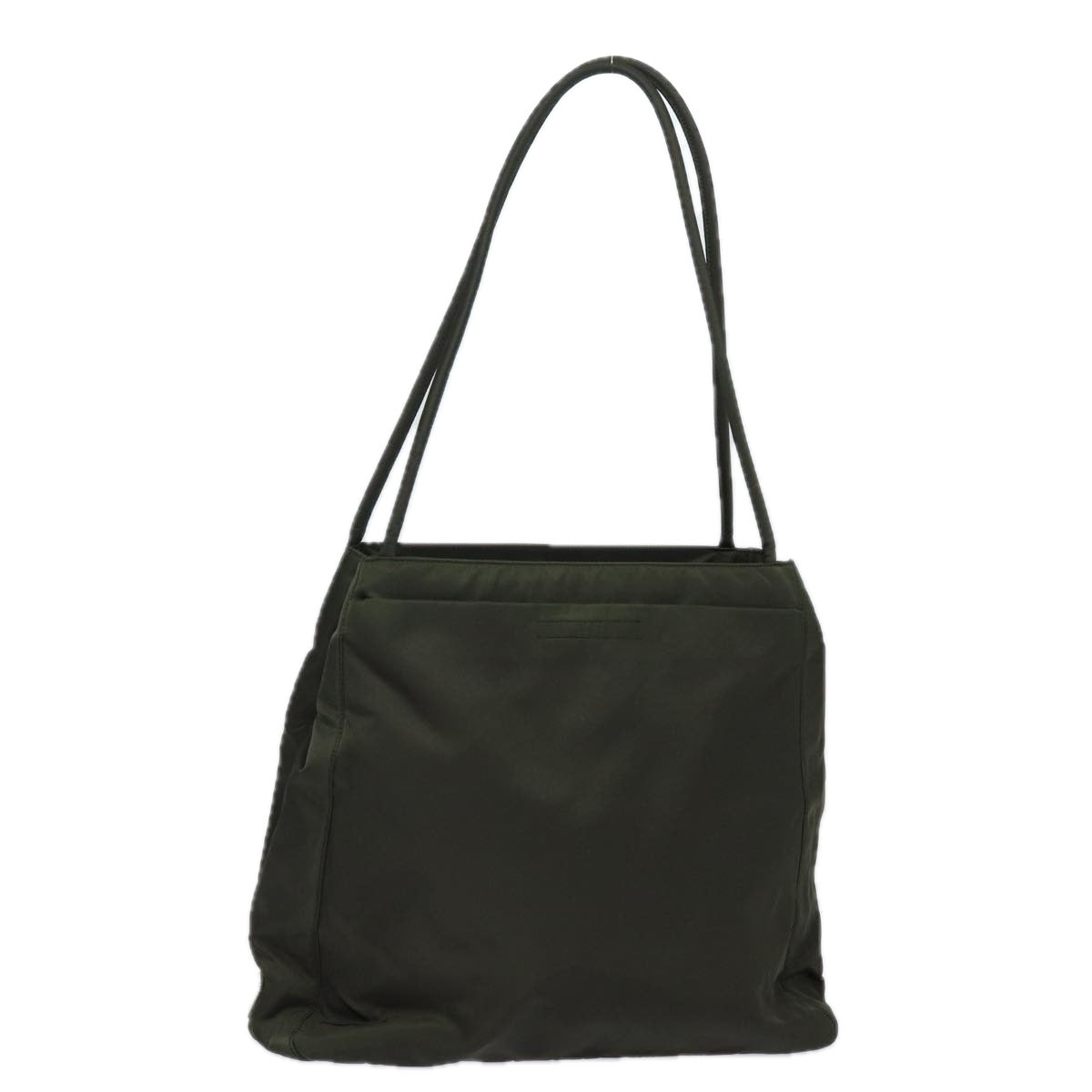 Prada Shoulder Bag Khaki Auth Nylon Khaki Auth 80866