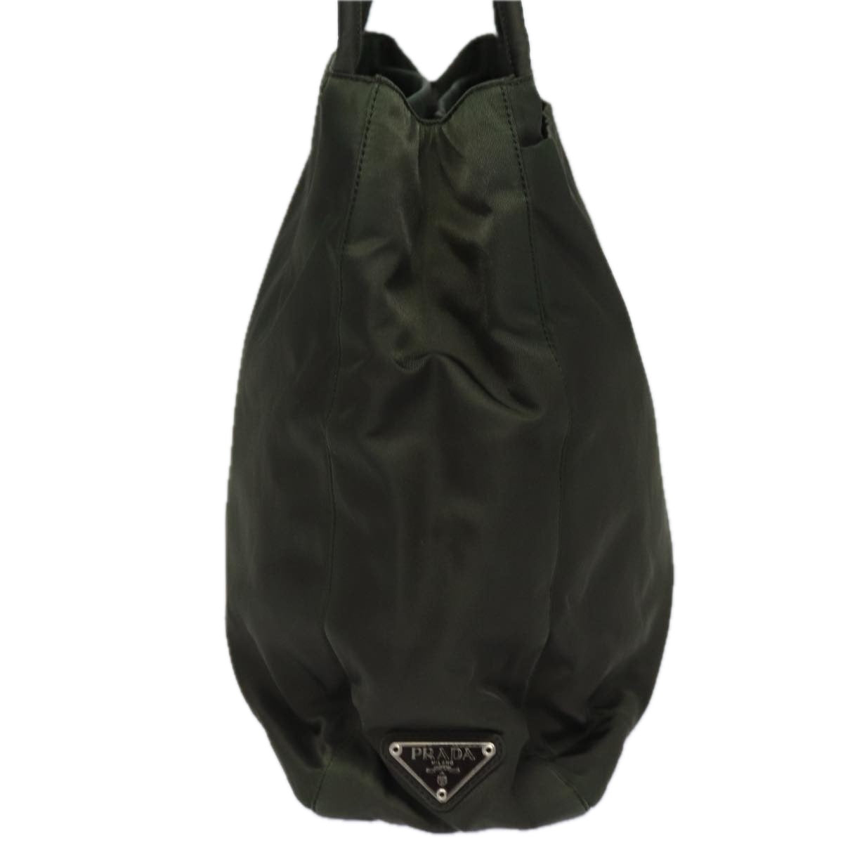 Prada Shoulder Bag Khaki Auth Nylon Khaki Auth 80866