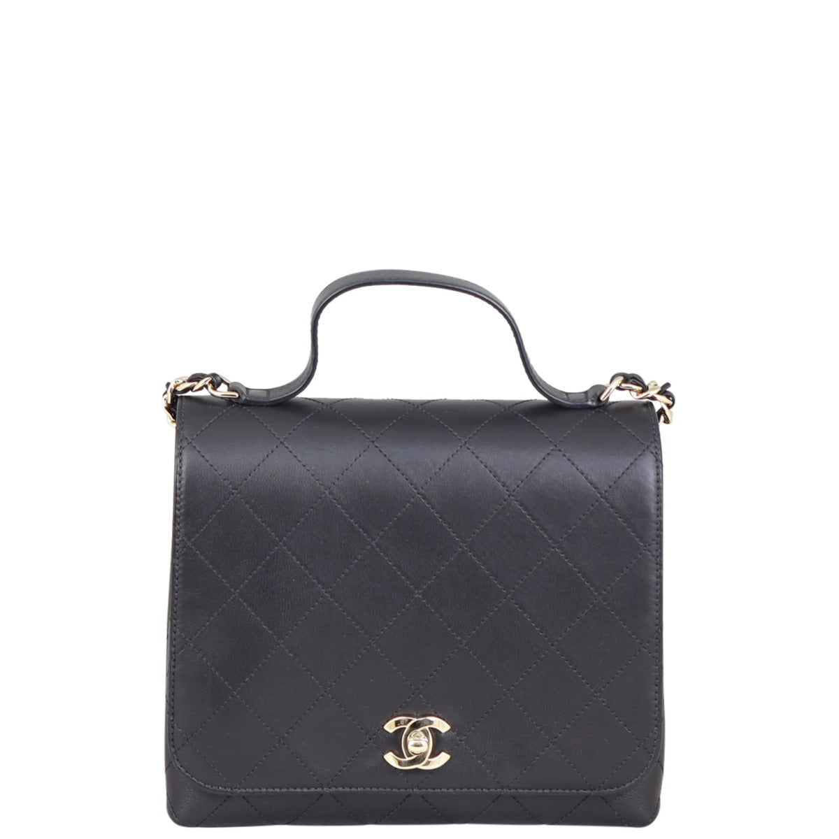 Chanel Double Pocket Bag Small Handbag