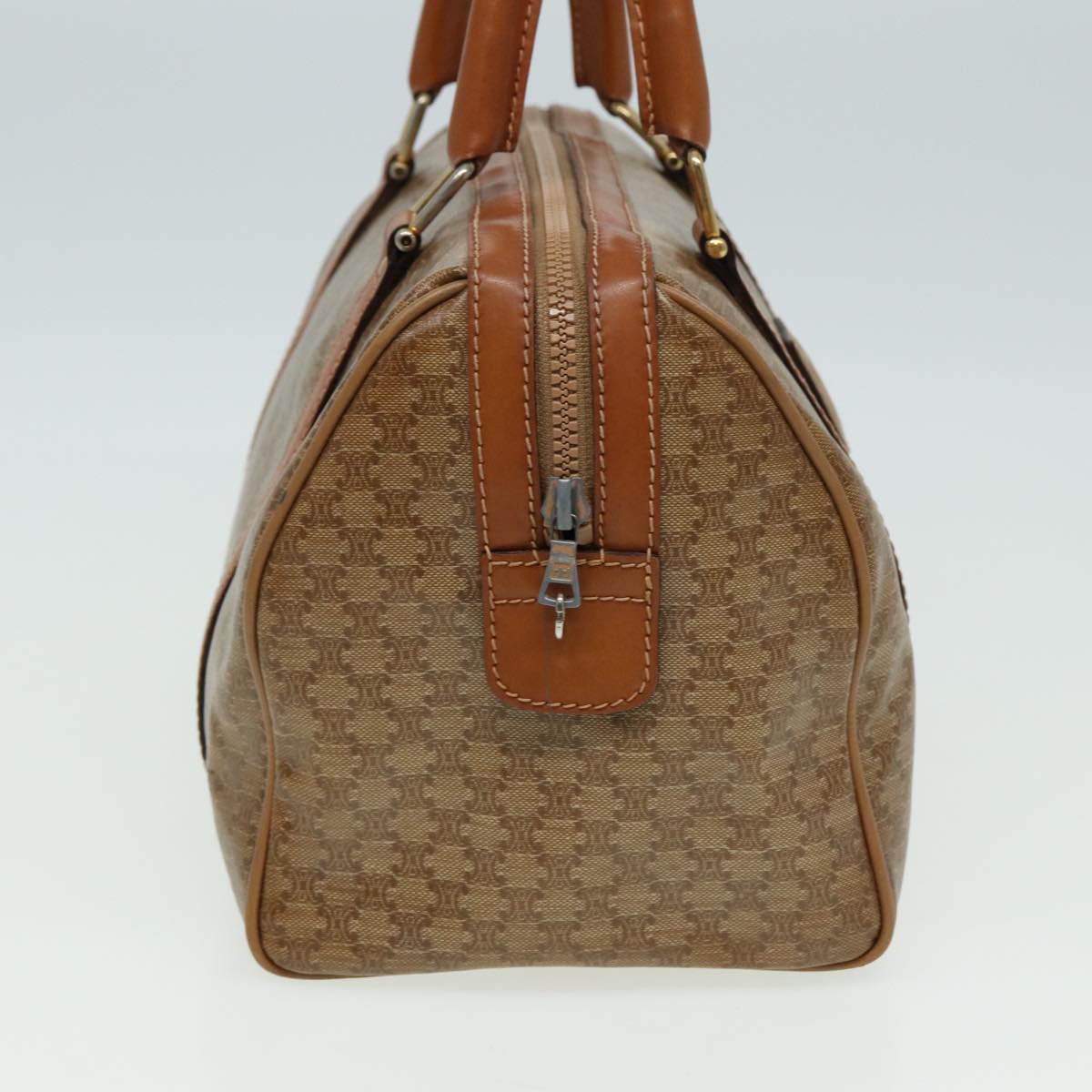 Luxury Macadam Boston Bag Canvas Beige Travel Bag Bag Beige