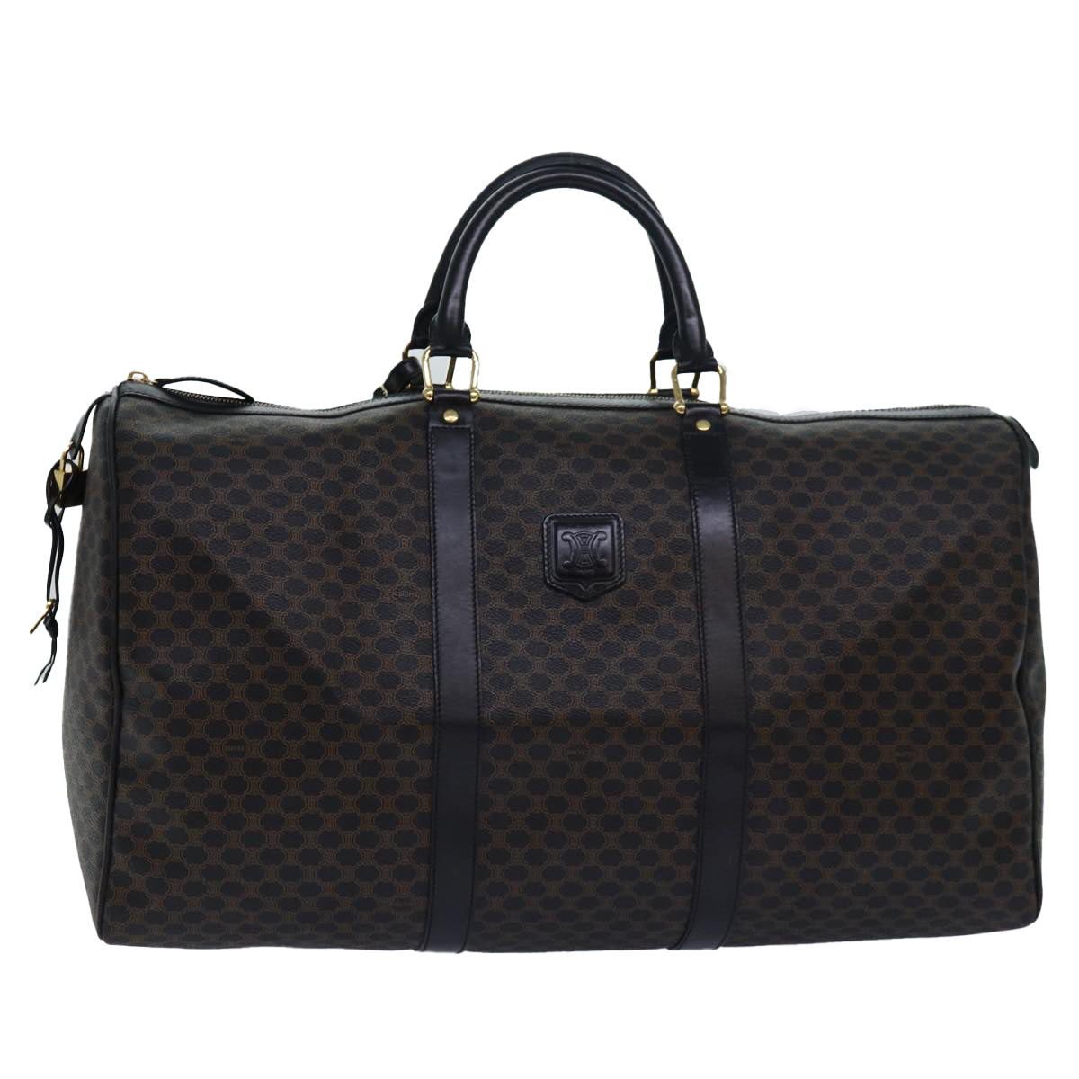 Luxury Macadam Boston Bag Pvc Leather Canvas Travel Bag
