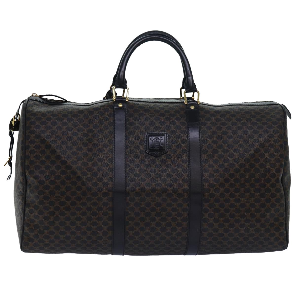 Luxury Macadam Boston Bag Pvc Leather Canvas Travel Bag