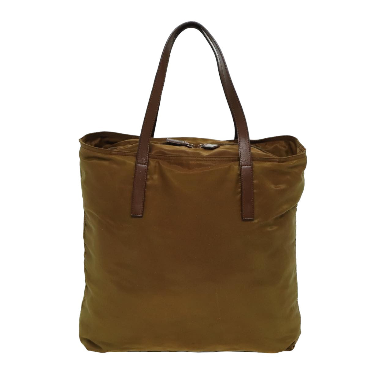 Prada Shoulder Bag Khaki Auth Nylon Khaki Auth 80937