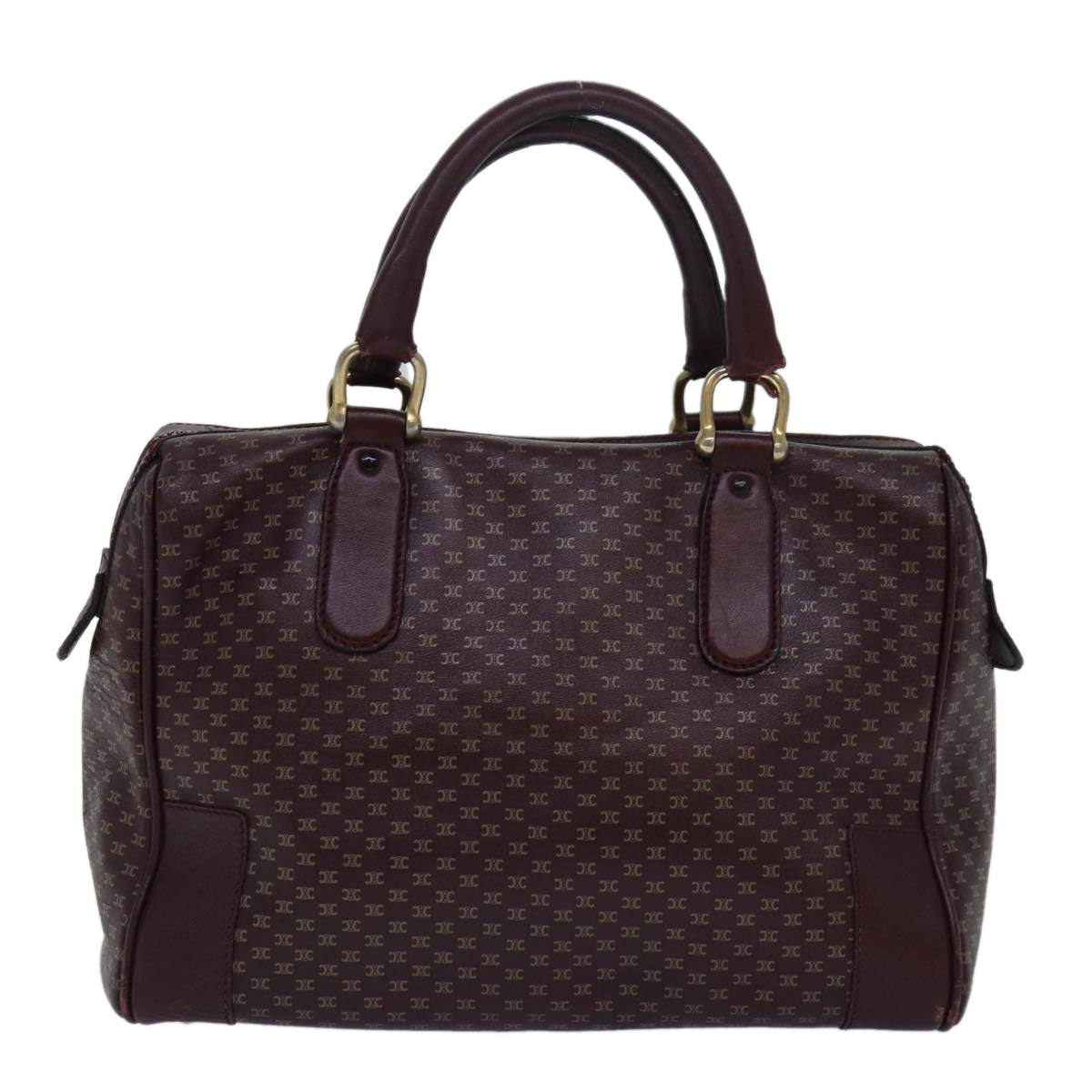 Luxury Macadam Hand Bag Canvas Red Travel Bag