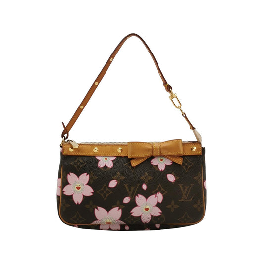 Louis Vuitton x Takashi Murakami Cherry Blossom Pochette Clutch Bag