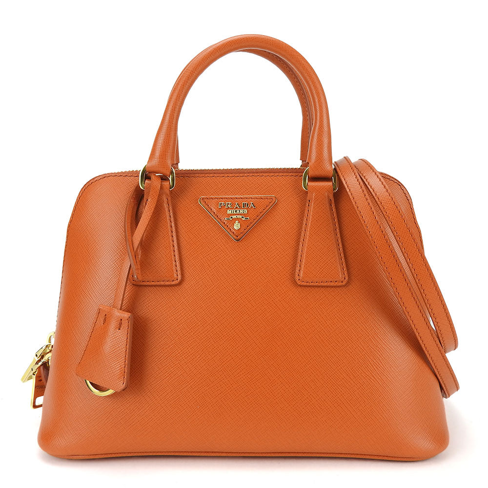 Prada 2Way Handbag Saffiano Travel Bag 2