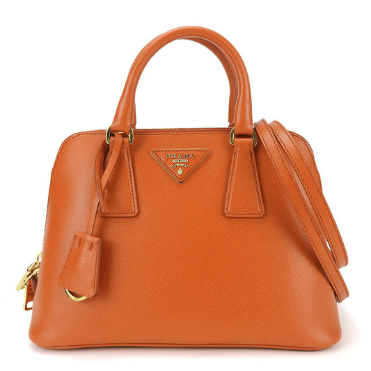 Prada 2Way Handbag Saffiano Travel Bag 2