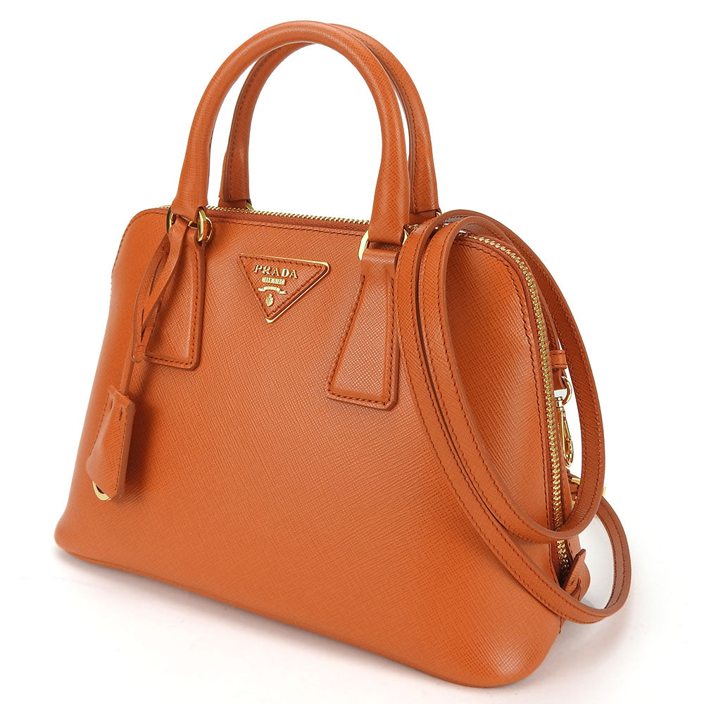 Prada 2Way Handbag Saffiano Travel Bag 2