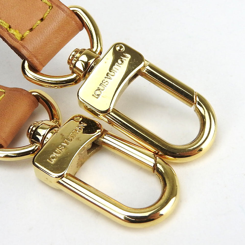 Louis Vuitton strap Nume Leather Beige Shoulder Bag 5