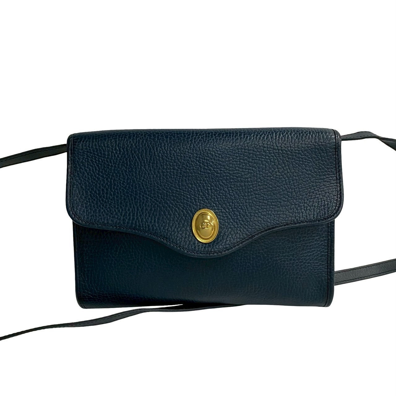 Dior Christian Cd Shoulder Bag Leather Logo