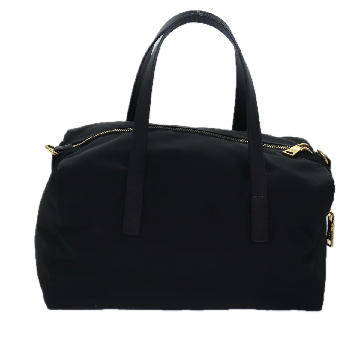 Prada Hand Bag 2Way Auth Nylon Black Travel Bag Bl0567 Auth 81141