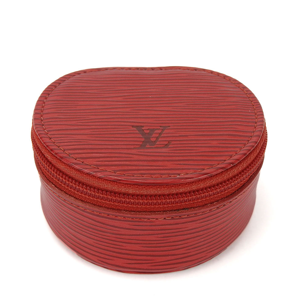 Louis Vuitton Accessory pouch M48227 Epi Castilian Leather Red Handbag