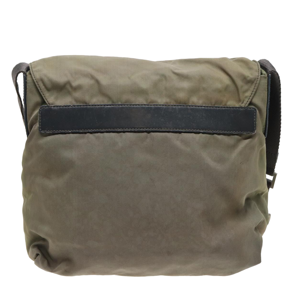 Prada Shoulder Bag Khaki Auth Nylon Khaki Auth 81171