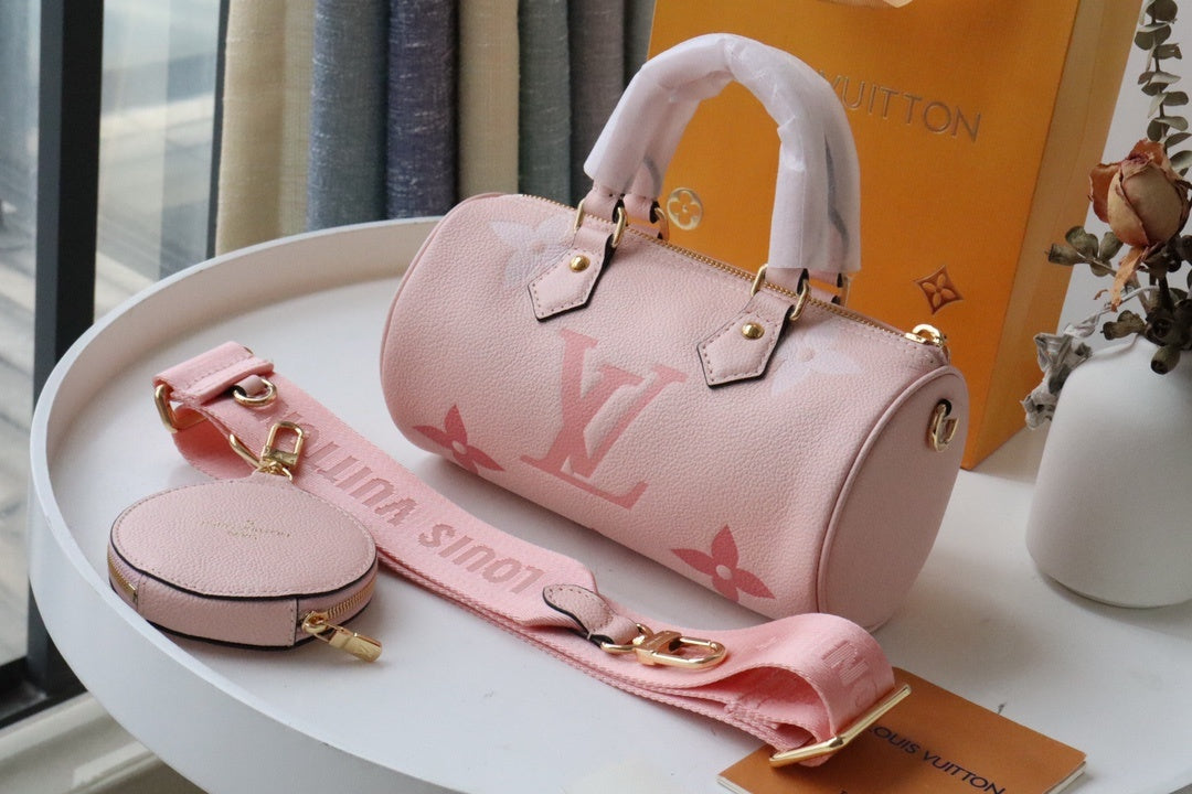 Top Quality Papillon Bb Empreinte Bouton De Monogram Pink Crossbody Bag